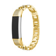 Opvallend lief Fitbit Alta HR Metaal en Strass Bandje