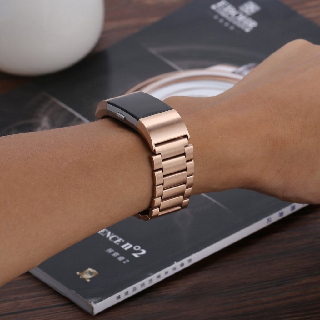 Meget pænt Fitbit Charge 2 Metal Rem - Pink#serie_1