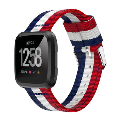 Nydelig Fitbit Versa Nylon Rem - Flerfarvet#serie_6
