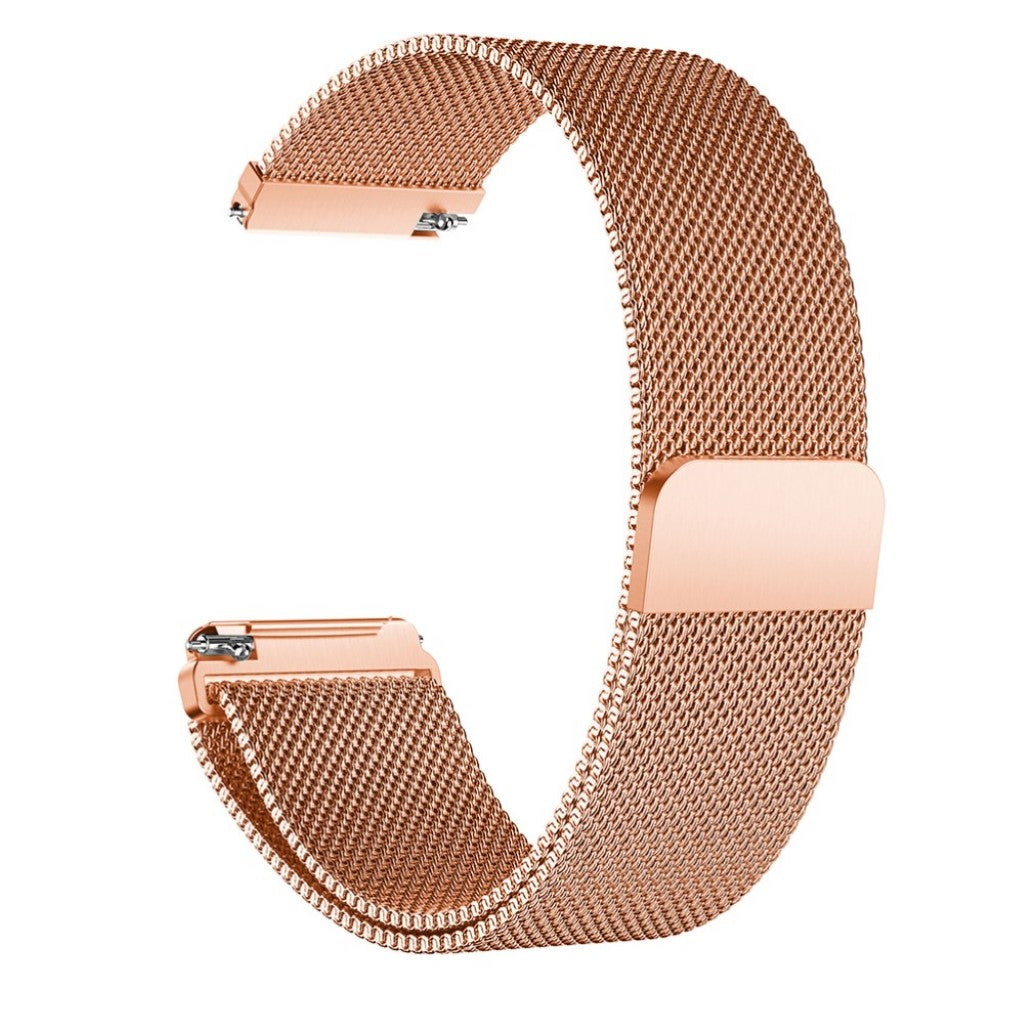 Pænt Fitbit Versa Metal Rem - Guld#serie_1