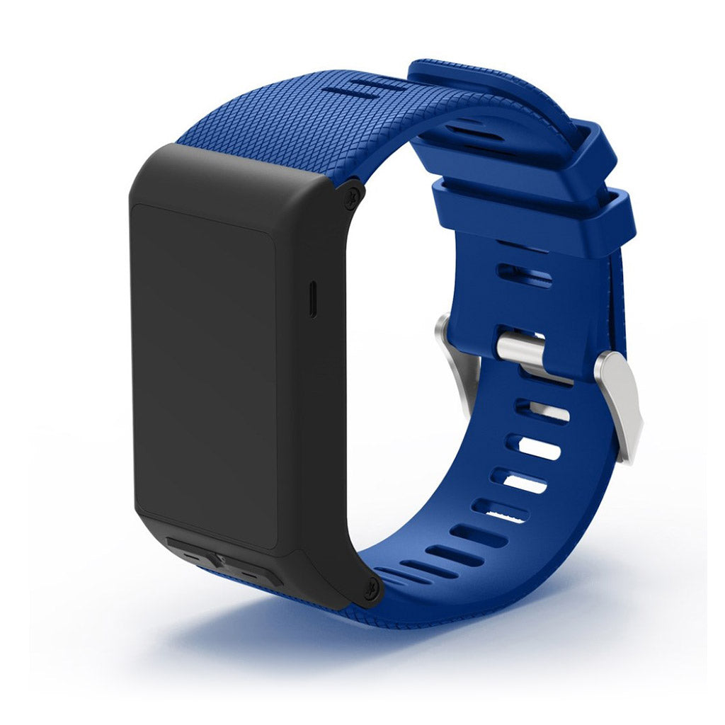Rigtigt sejt Garmin Vivoactive HR Silikone Rem - Blå#serie_1