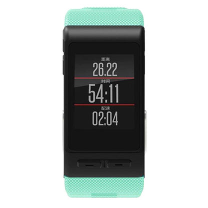 Rigtigt sejt Garmin Vivoactive HR Silikone Rem - Blå#serie_3