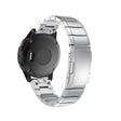 Stoer Garmin Fenix 5X / Garmin Tactix Charlie Metaal Bandje