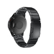 Stoer Garmin Fenix 5X / Garmin Tactix Charlie Metaal Bandje