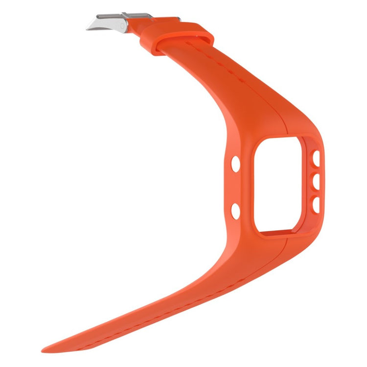 Helt vildt sejt Polar A300 Silikone Rem - Orange#serie_10