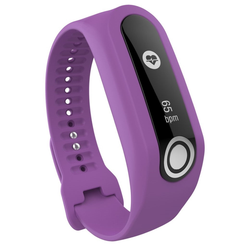 Cool TomTom Touch Silikone Rem - Lilla#serie_1