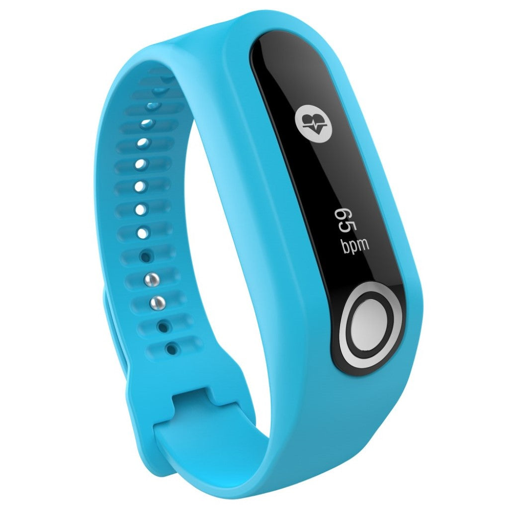 Cool TomTom Touch Silikone Rem - Blå#serie_2