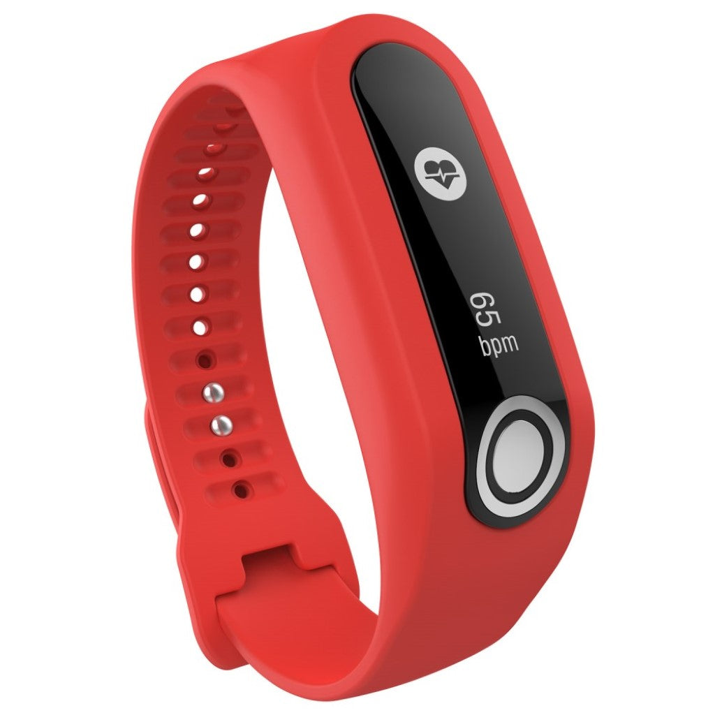 Cool TomTom Touch Silikone Rem - Rød#serie_7