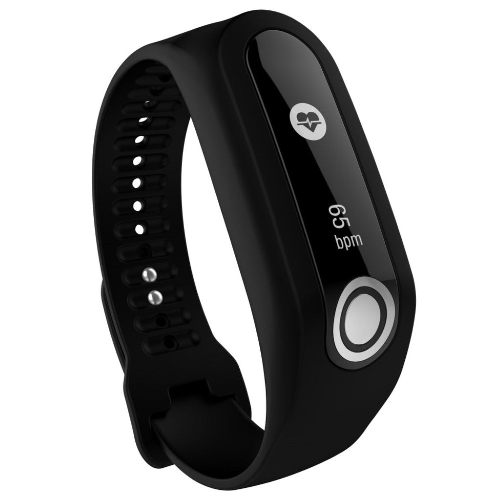 Cool TomTom Touch Silikone Rem - Sort#serie_8
