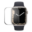 Apple Watch Series 7 45mm plastic 3D Gebogen Schermbeschermer