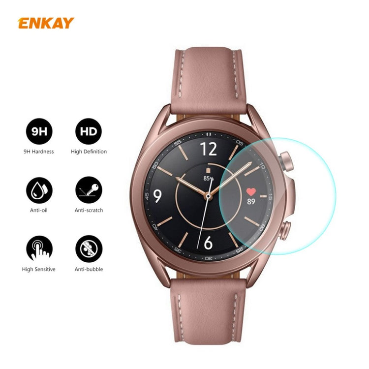 Samsung Galaxy Watch 3 (41mm) Hærdet Glas Skærmbeskytter - Gennemsigtig#serie_445