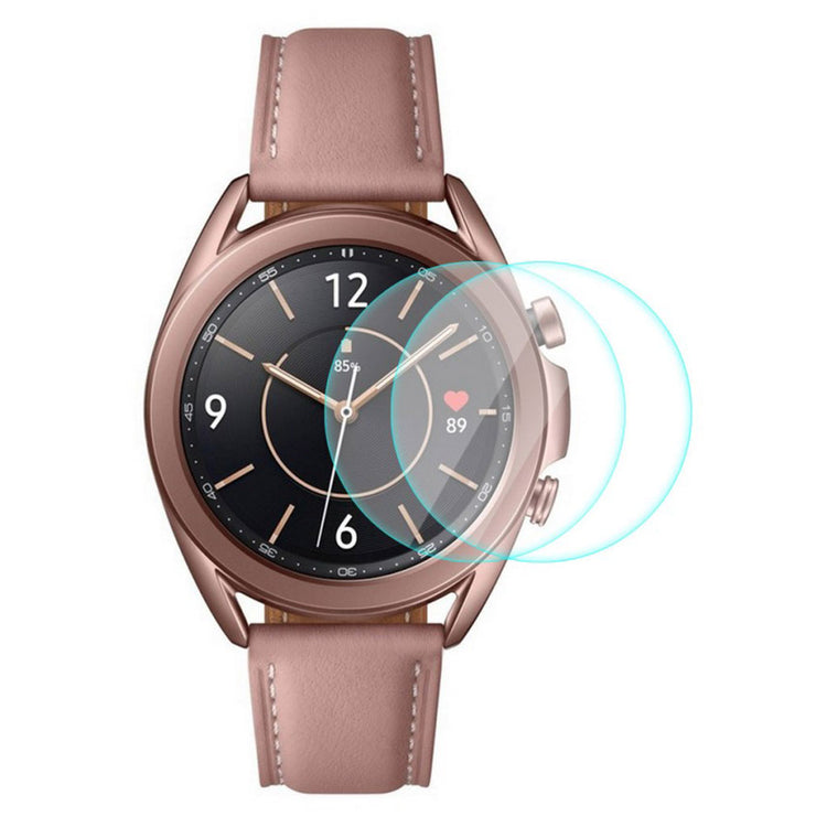 2stk Samsung Galaxy Watch 3 (41mm) Hærdet Glas Skærmbeskytter - Gennemsigtig#serie_446