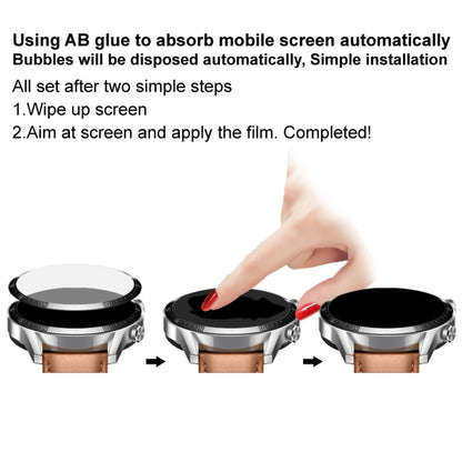 Huawei Watch GT Runner Plastik  HD Skærmbeskytter - Gennemsigtig#serie_333