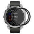 2st Garmin Fenix 7S plastic 3D Gebogen Schermbeschermer