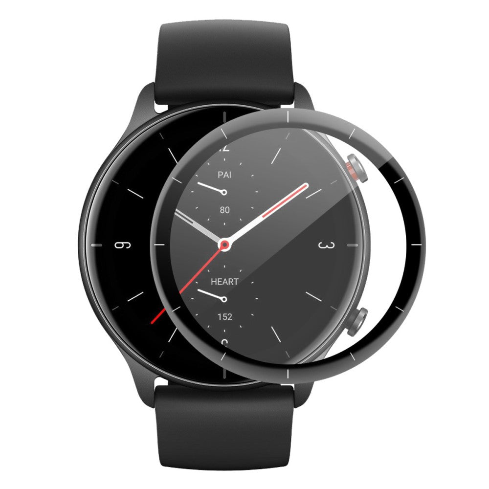 Amazfit GTR 3 Plastik  3D Kurvet Skærmbeskytter - Gennemsigtig#serie_4