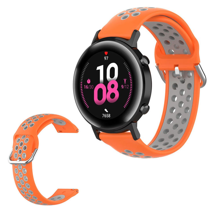 Kønt Amazfit Youth / Huawei Watch GT 2 42mm Silikone Rem - Flerfarvet#serie_10