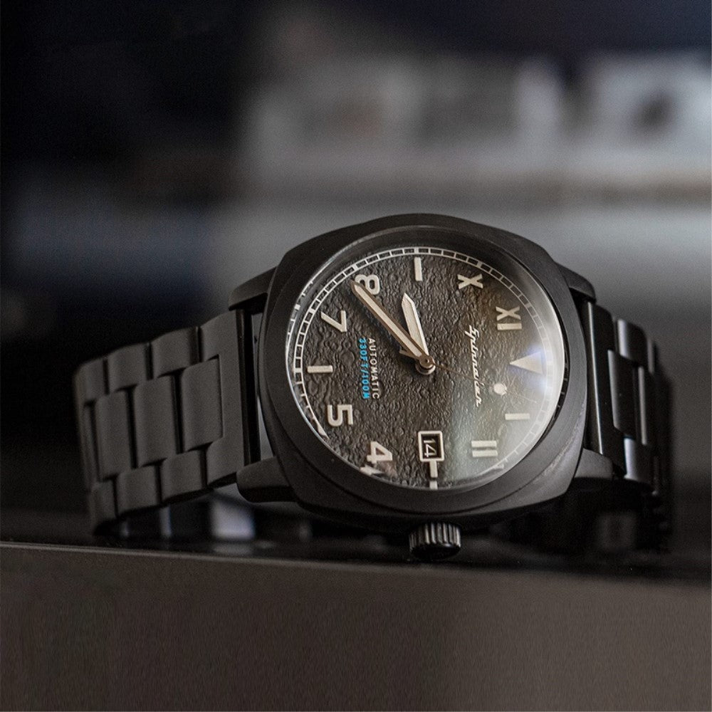 Rigtigt kønt Universal Metal Urrem - Sort#serie_1