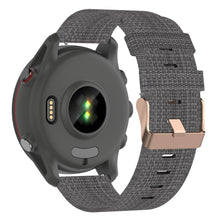 22mm Universal nylon watch strap - Dark Grey#serie_1