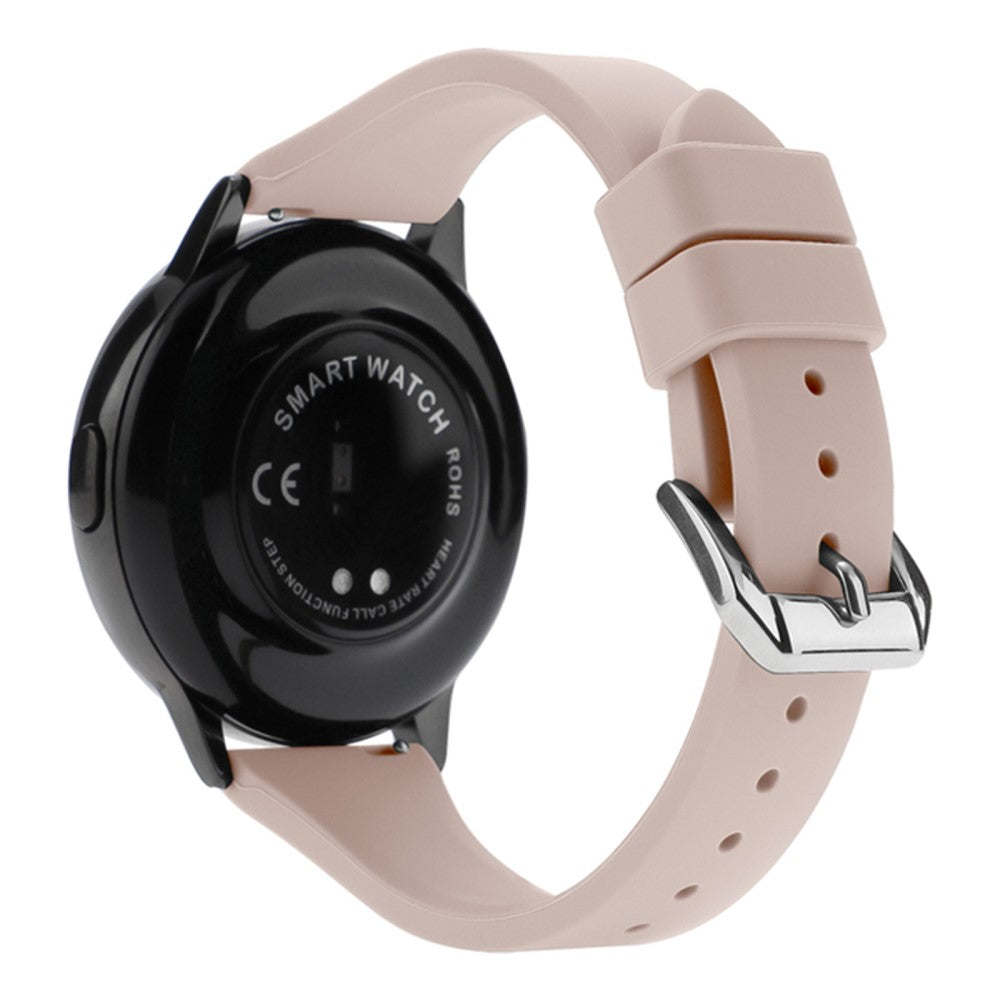 22mm Universal silicone watch strap - Pink#serie_9