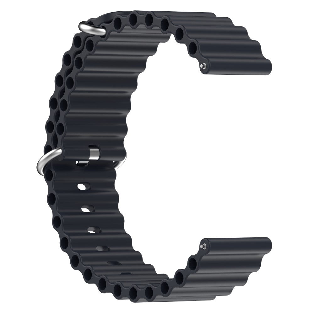 Mega komfortabel Universal Silikone Rem - Sort#serie_12