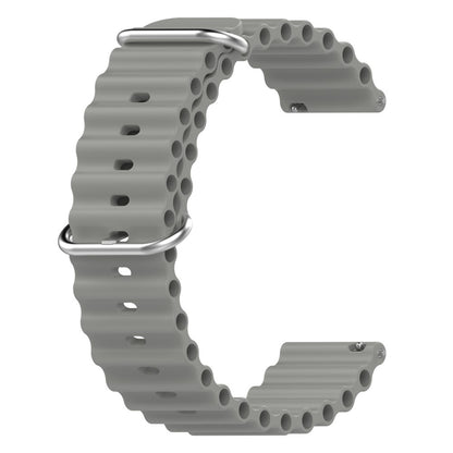 Mega komfortabel Universal Silikone Rem - Sølv#serie_9
