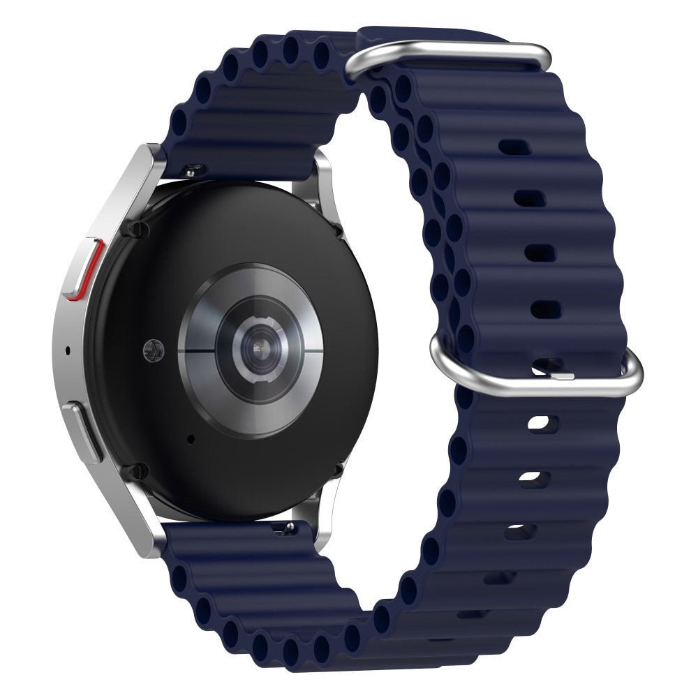 22mm Universal silicone watch strap - Midnight Blue#serie_11