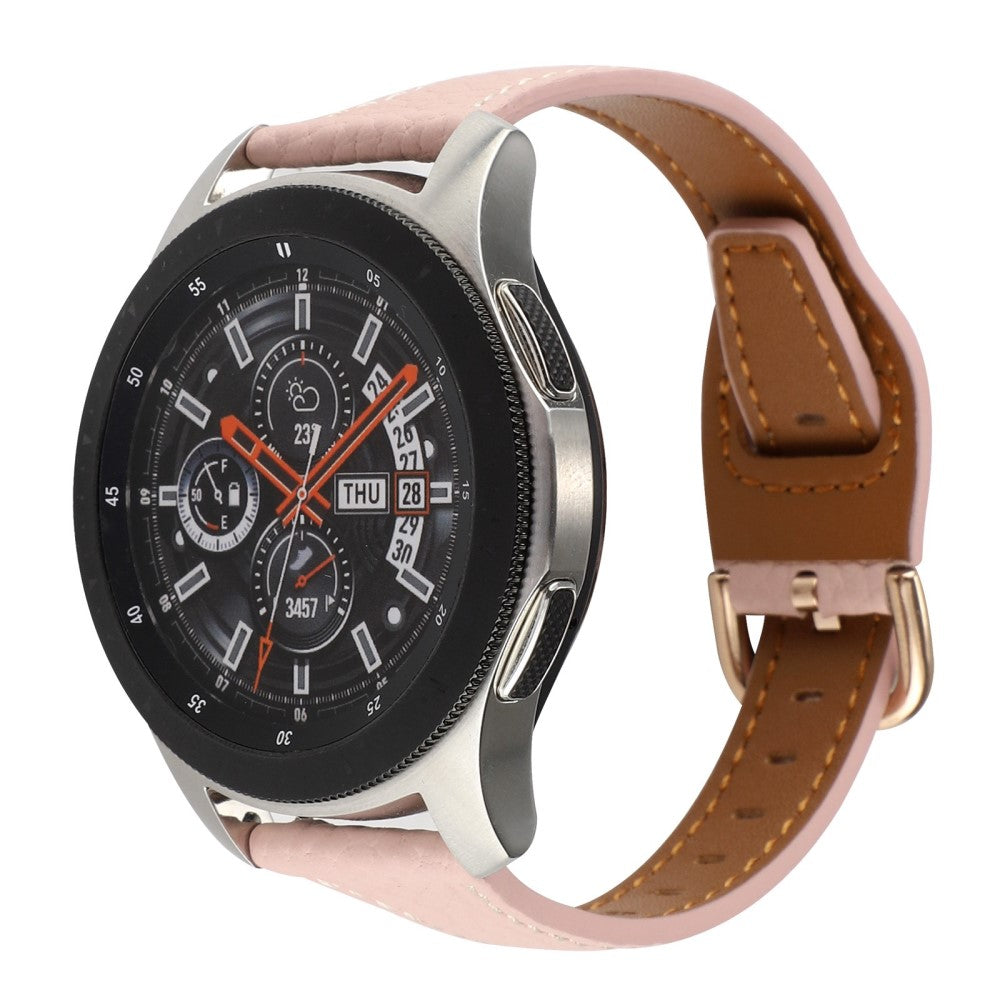 Rigtigt smuk Universal Ægte læder Rem - Pink#serie_3