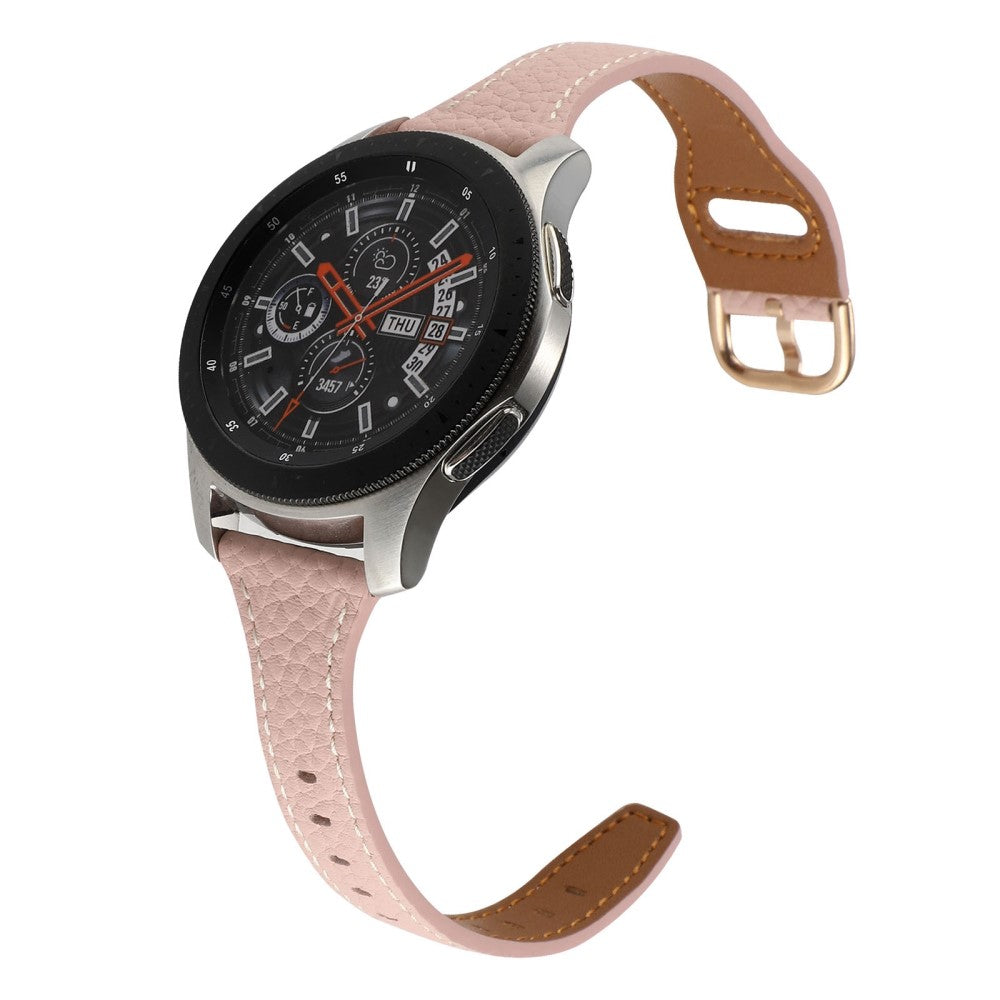 Rigtigt smuk Universal Ægte læder Rem - Pink#serie_3