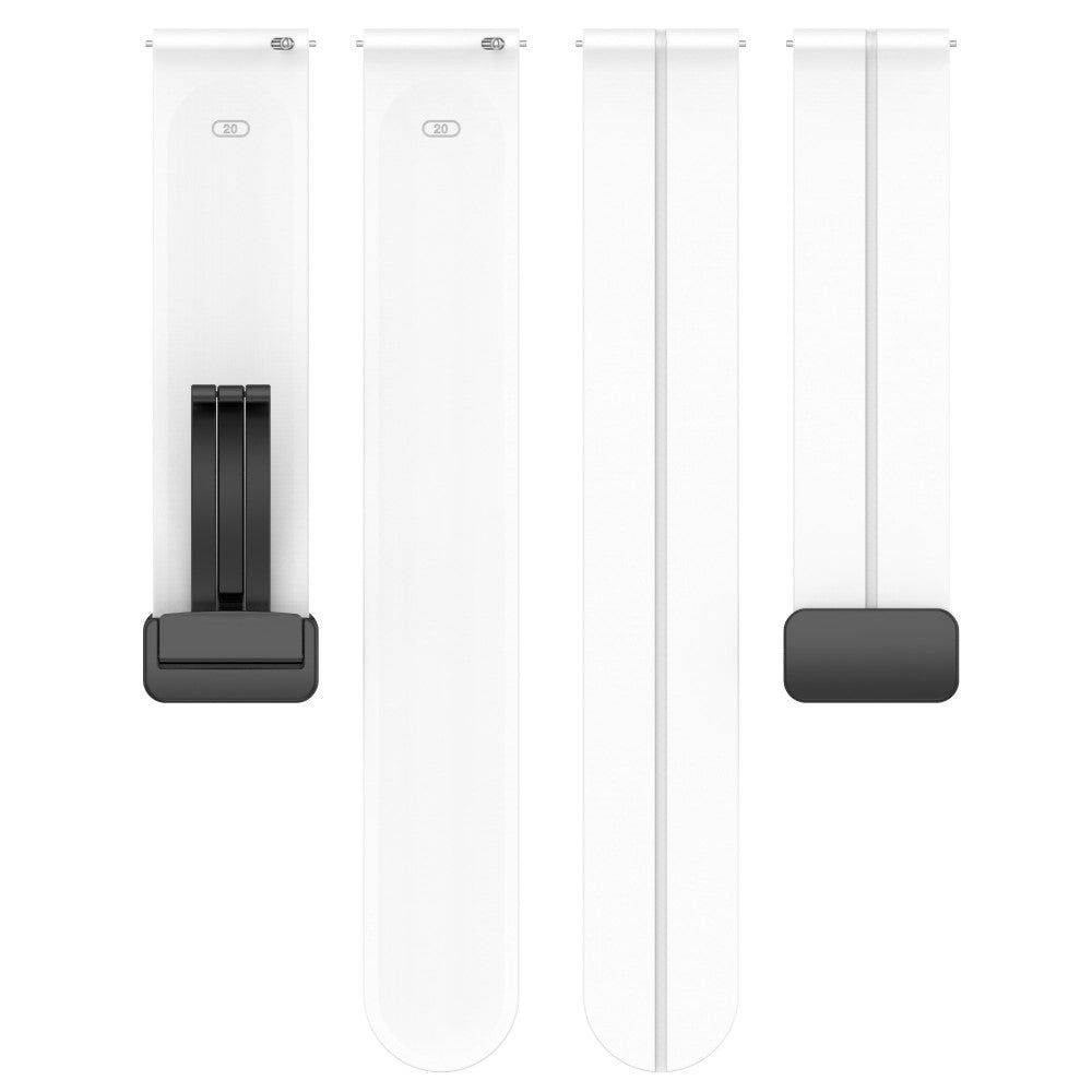 Super kønt Universal Silikone Rem - Hvid#serie_2