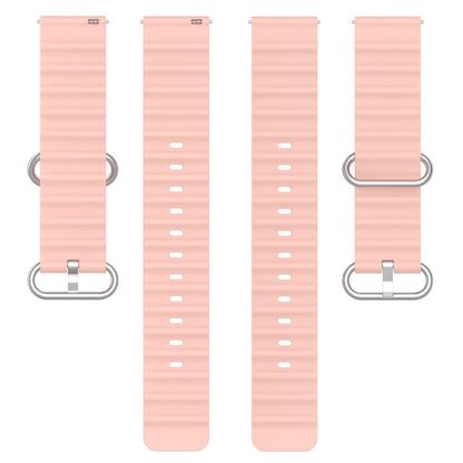 Helt vildt slidstærk Universal Silikone Rem - Pink#serie_4