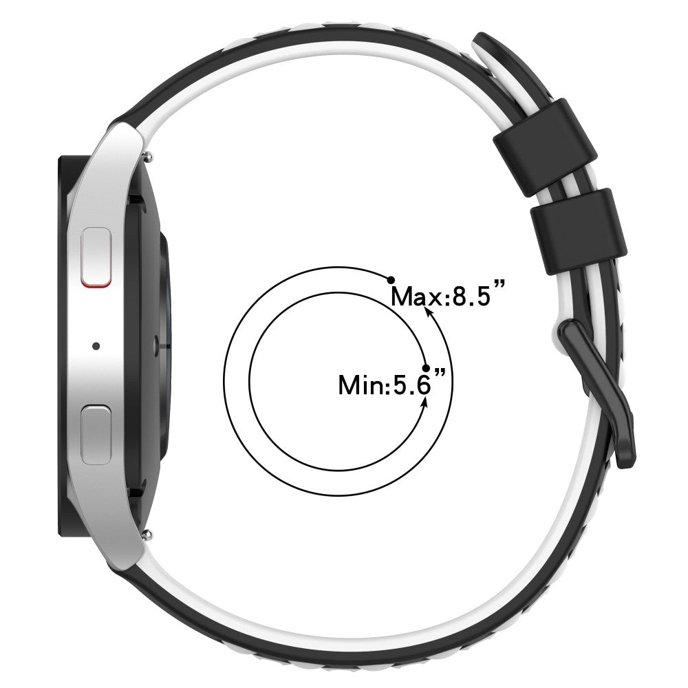 Rigtigt fed Universal Silikone Rem - Blå#serie_10