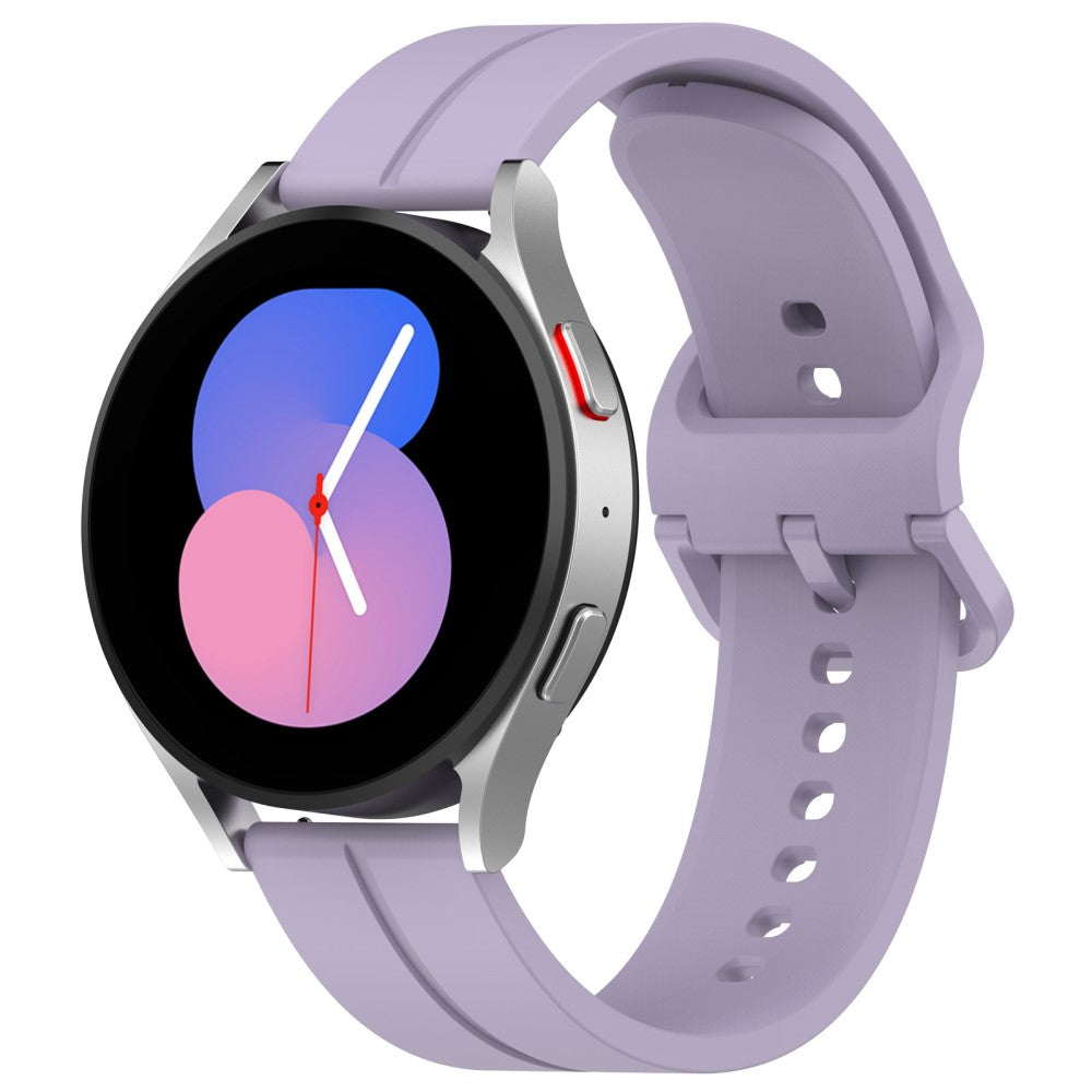 Mega Kønt Silikone Universal Rem passer til Smartwatch - Lilla#serie_8