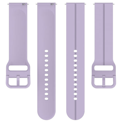 Meget Flot Silikone Universal Rem passer til Smartwatch - Lilla#serie_9