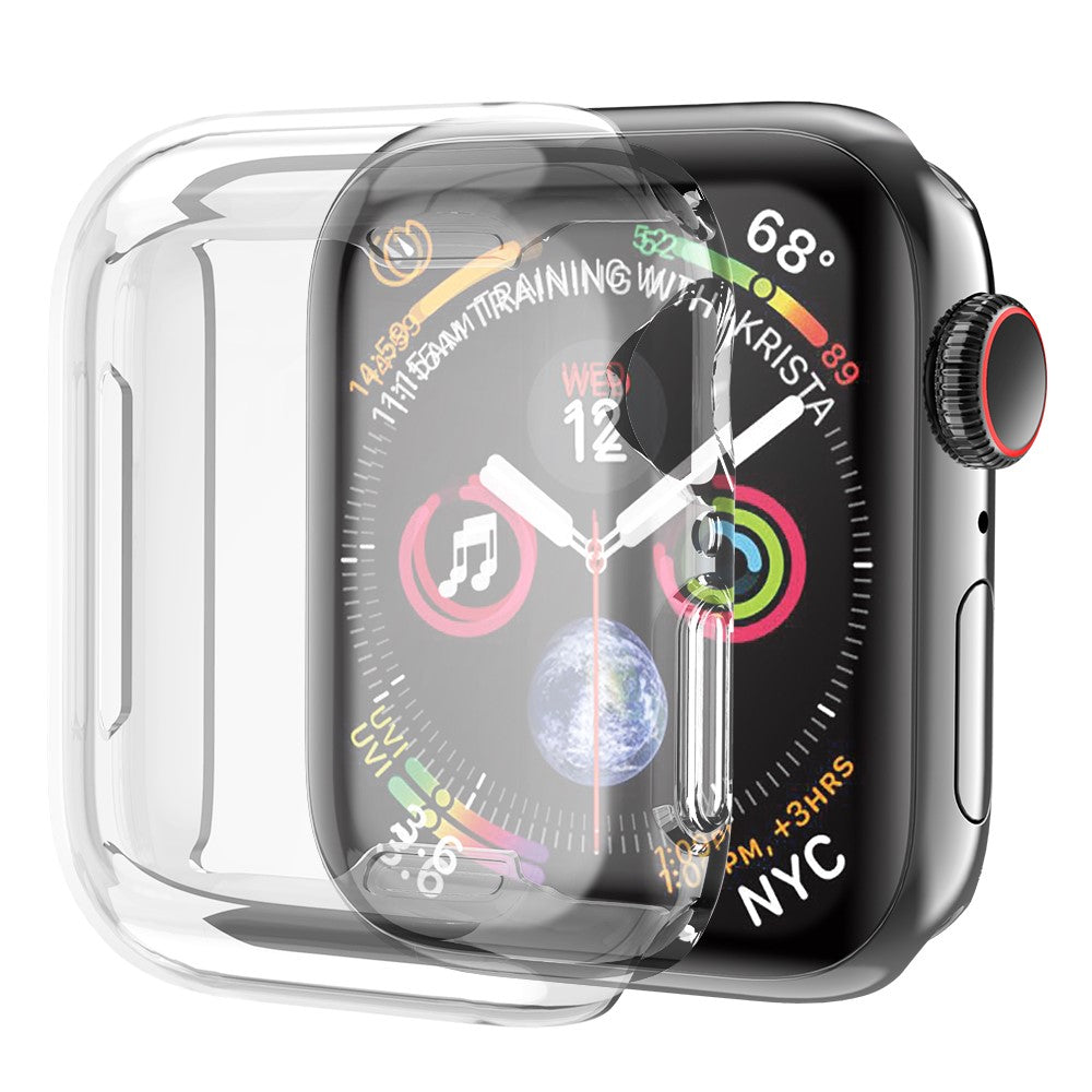 Gennemsigtig Apple Watch Series 7 45mm Silikone Cover#serie_022