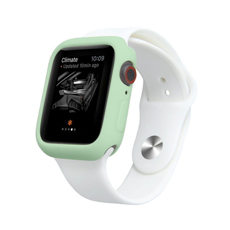 Apple Watch Series 7 41mm  Silikone Bumper  - Grøn#serie_10