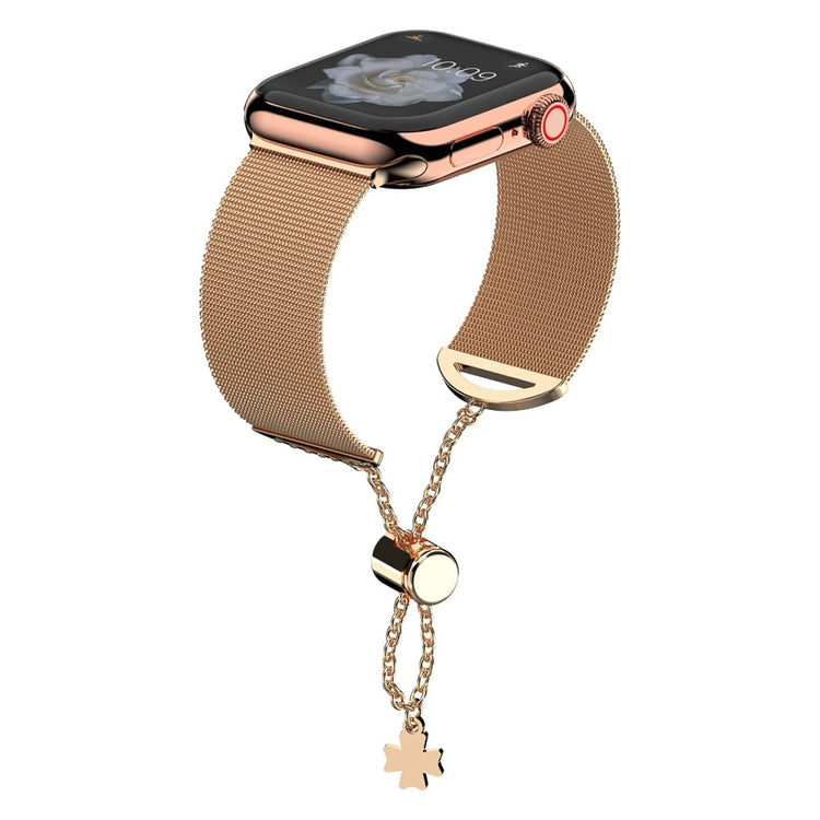 Helt vildt smuk Apple Watch Series 7 41mm Metal Rem - Brun#serie_4