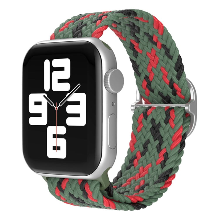 Vildt skøn Apple Watch Series 7 41mm Stof Urrem - Flerfarvet#serie_23