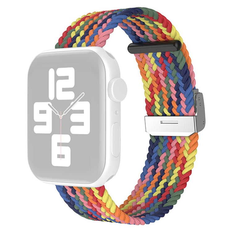 Flot Apple Watch Series 7 41mm Nylon Rem - Flerfarvet#serie_11