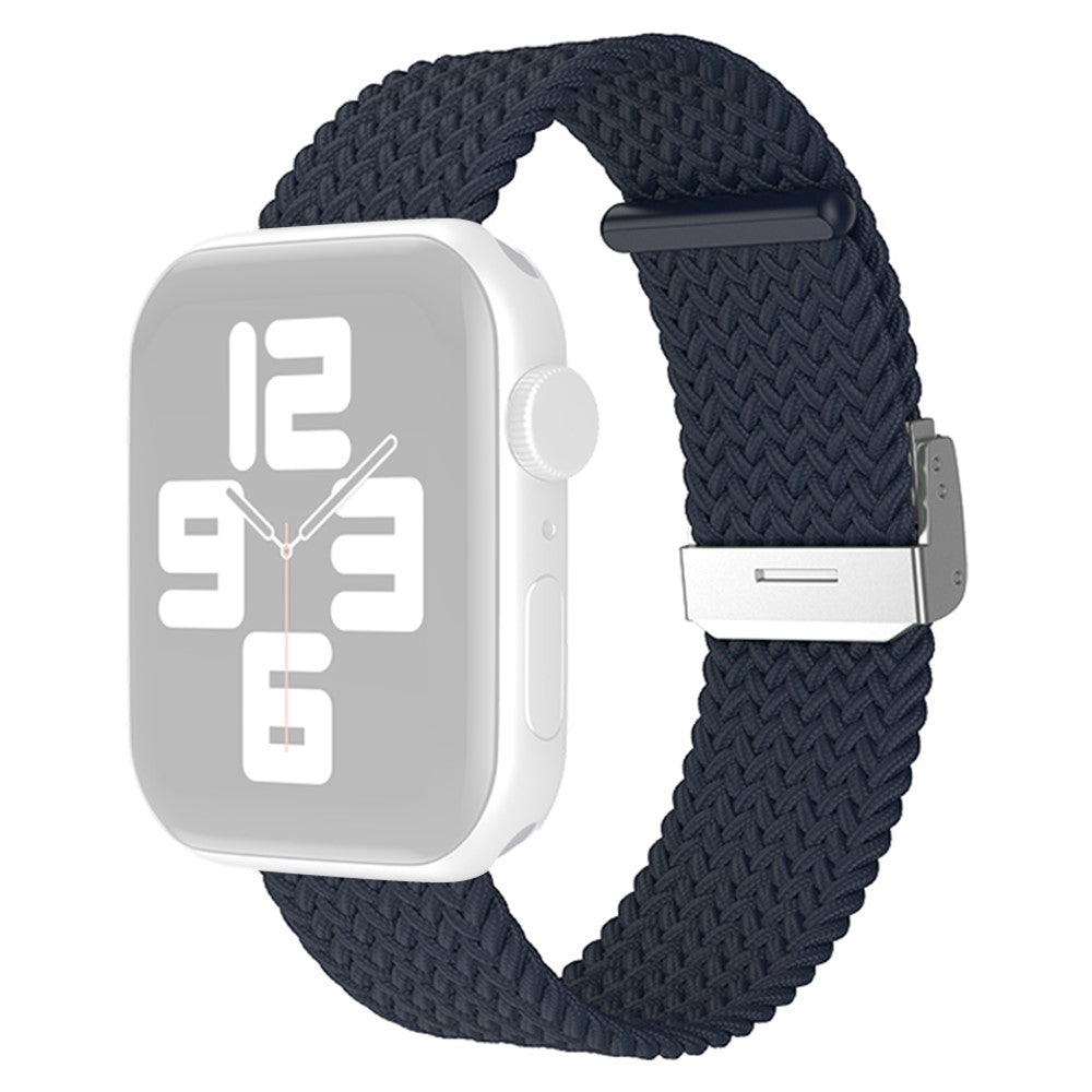 Flot Apple Watch Series 7 41mm Nylon Rem - Blå#serie_17
