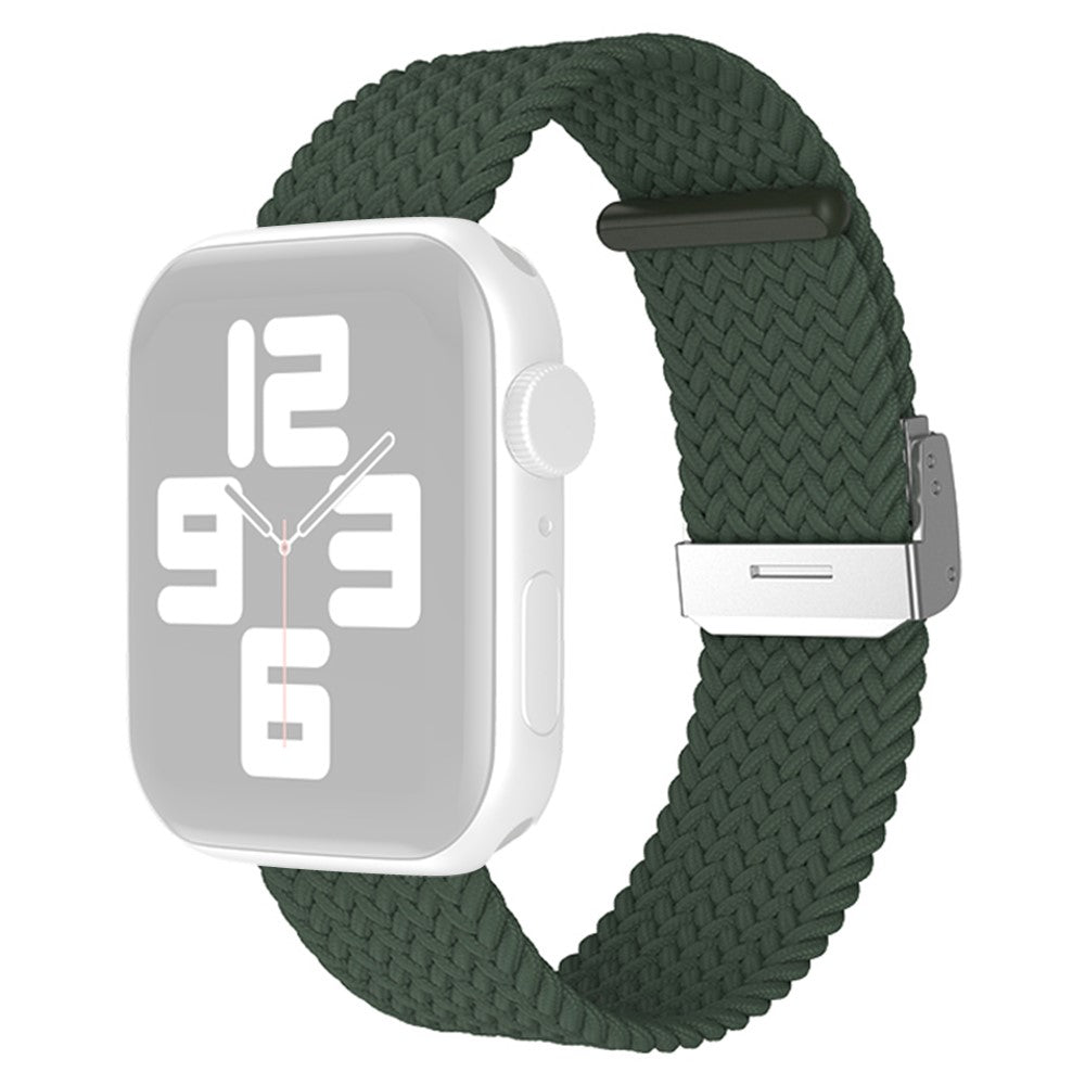 Meget godt Apple Watch Series 7 41mm Nylon Rem - Grøn#serie_3
