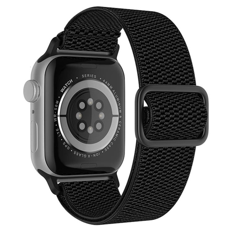 Vildt cool Apple Watch Series 7 41mm Nylon Rem - Sort#serie_13