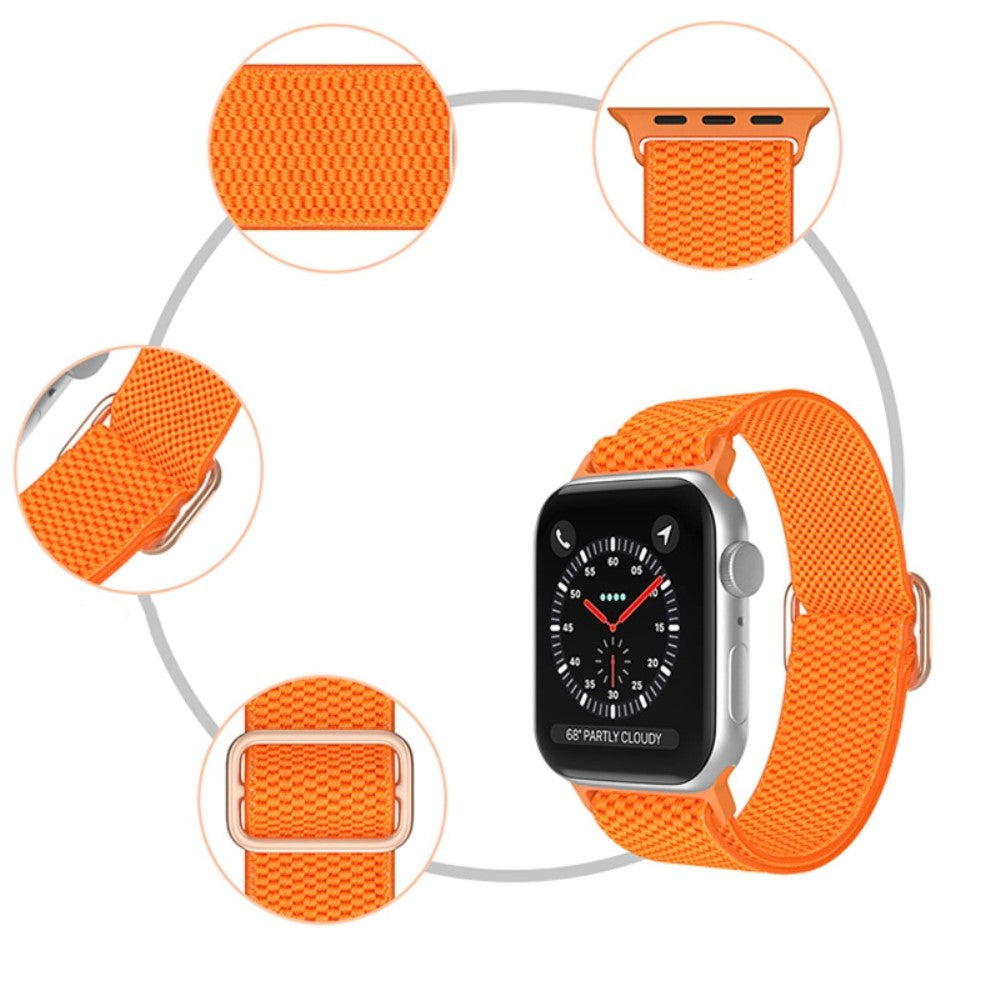 Mega fint Apple Watch Series 7 41mm Stof Urrem - Grøn#serie_6