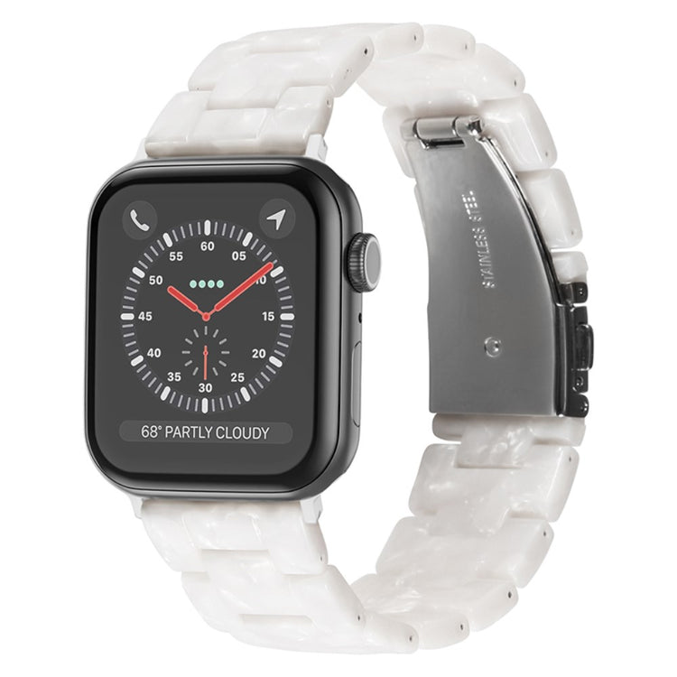 Helt vildt skøn Apple Watch Series 7 41mm  Urrem - Hvid#serie_4