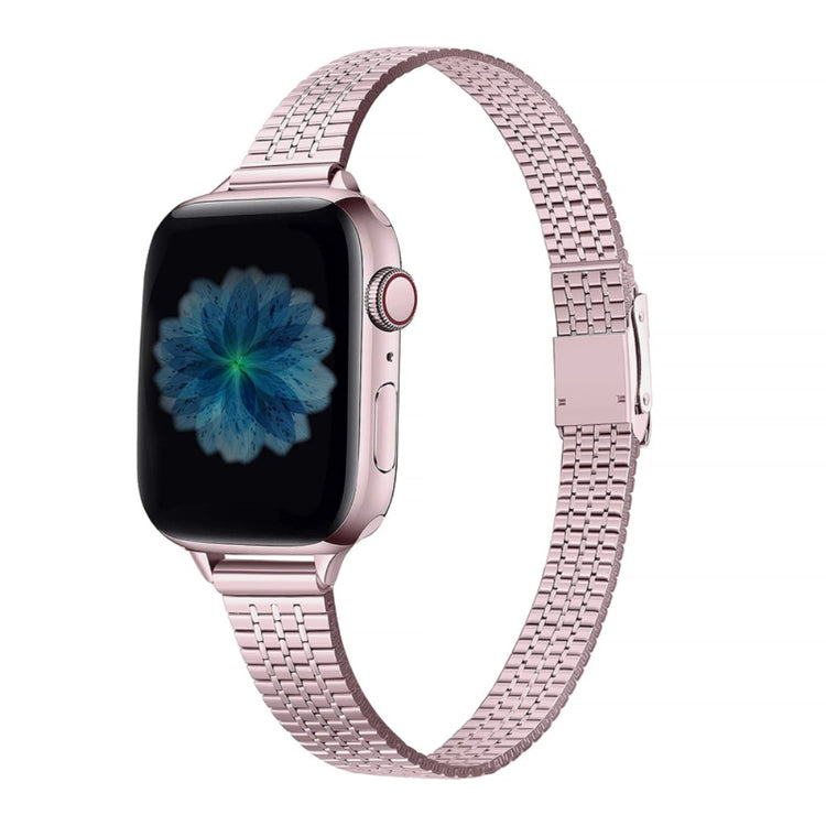 Meget cool Apple Watch Series 7 41mm Metal Rem - Pink#serie_3