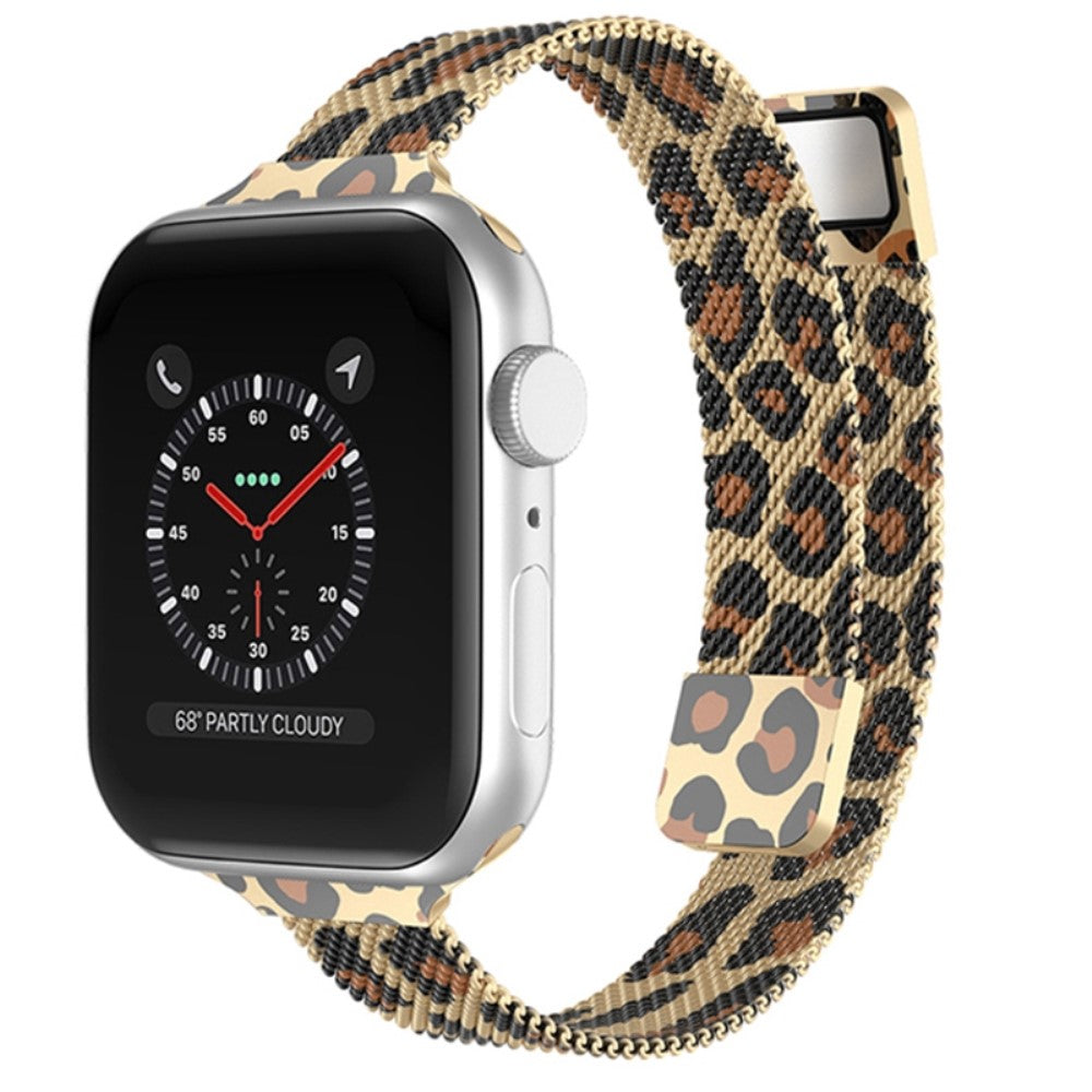 Rigtigt flot Apple Watch Series 7 41mm Metal Urrem - Guld#serie_5