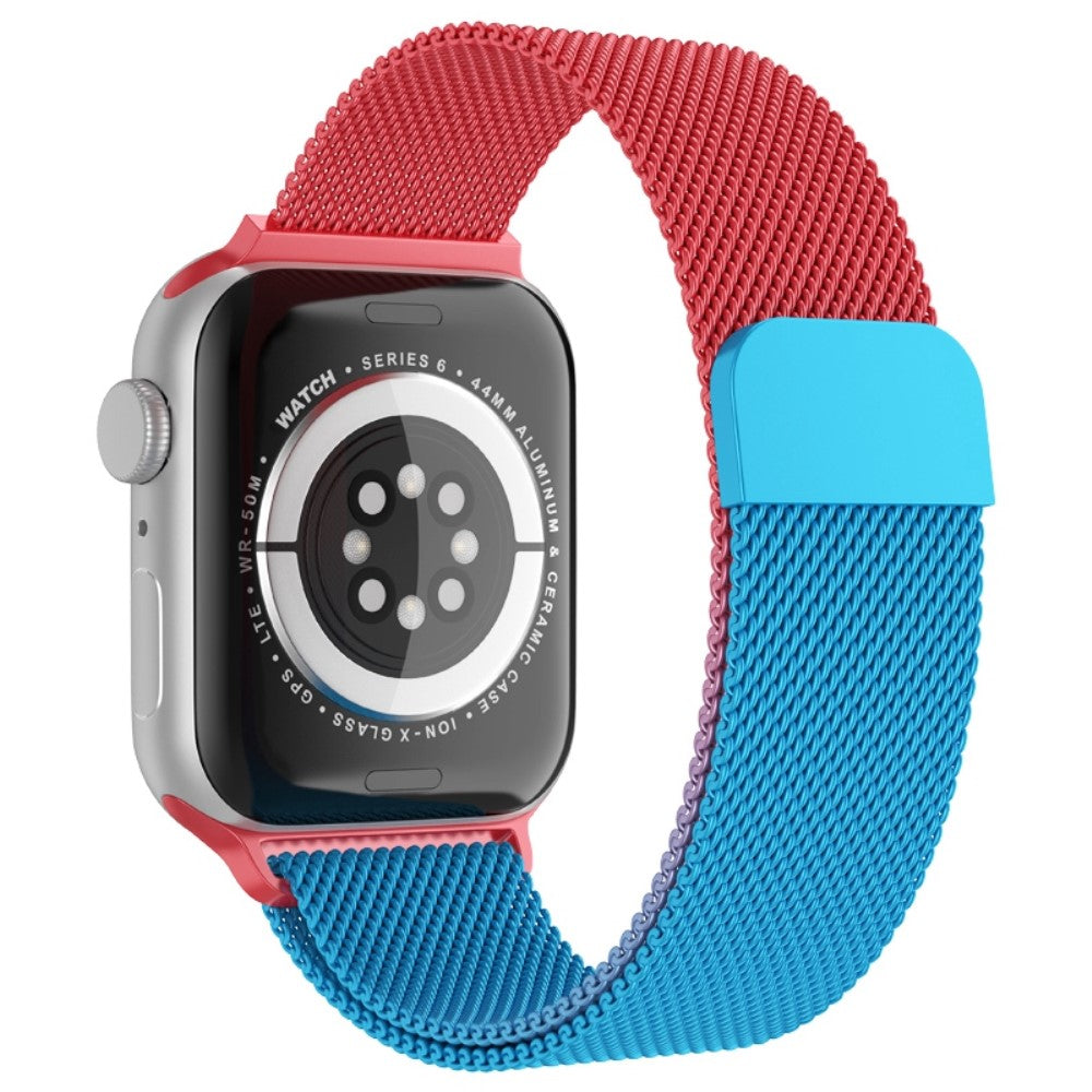 Super kønt Apple Watch Series 7 41mm Metal Rem - Flerfarvet#serie_14