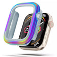 Apple Watch Series 7 41mm Metaal en Siliconen / TPU Bumper