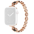 Opvallend mooi Universeel Apple Metaal en Strass Bandje