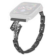 Absoluut elegant Universeel Apple Metaal en Strass Bandje