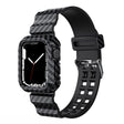 Mega cool Apple Watch Series 7 45mm Siliconen / TPU Bandje